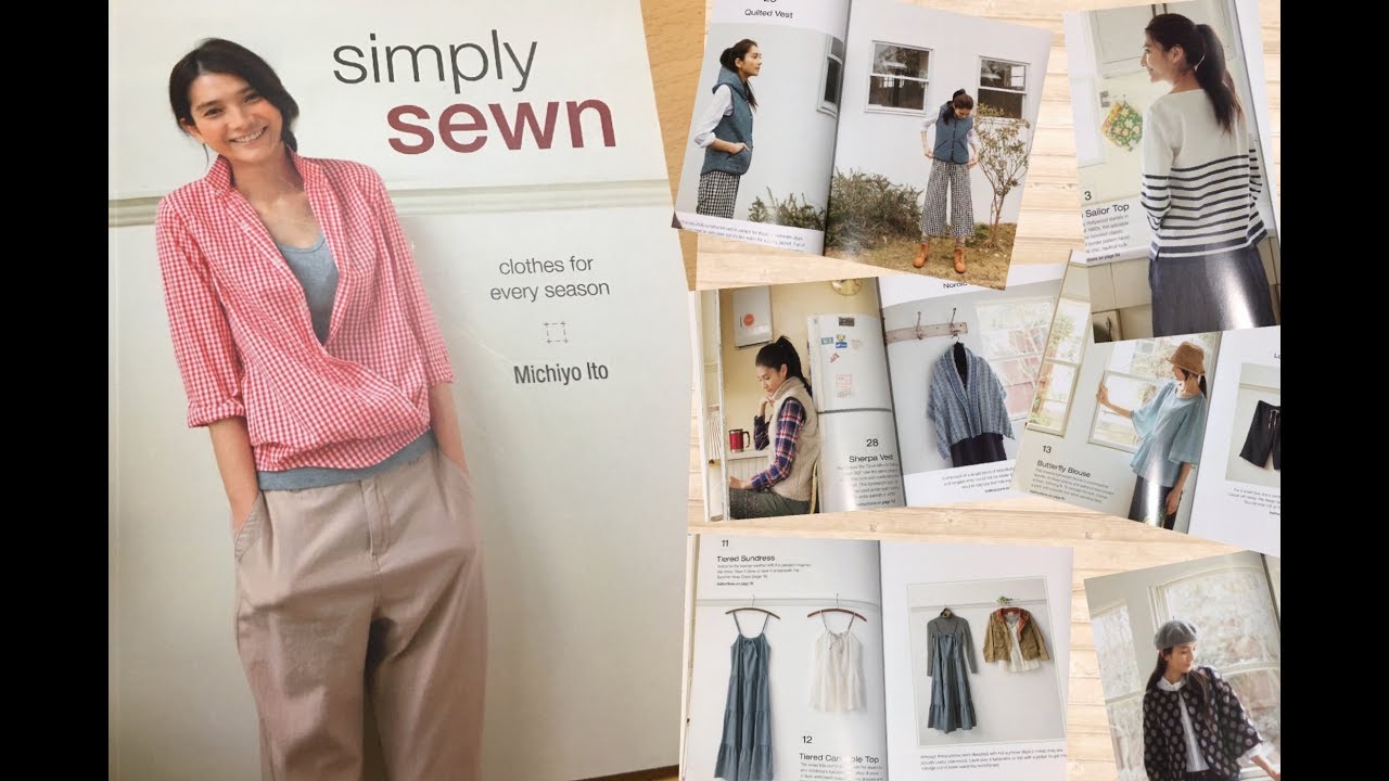 Japanese sewing book# review: Simply sewn clothes for every season by Michiyo Ito