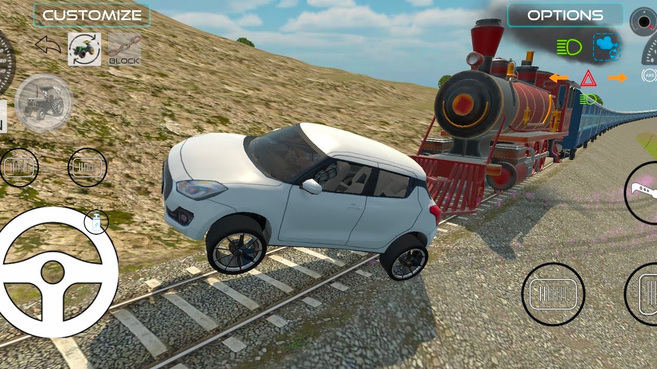New Compilation...😄🔱💯 | Indian Vehicles Simulator 3D New Video 📷📸 2026 latest Update| Swift Vs Train