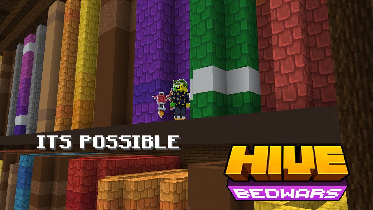 I Escaped Hive BedWars Maps!