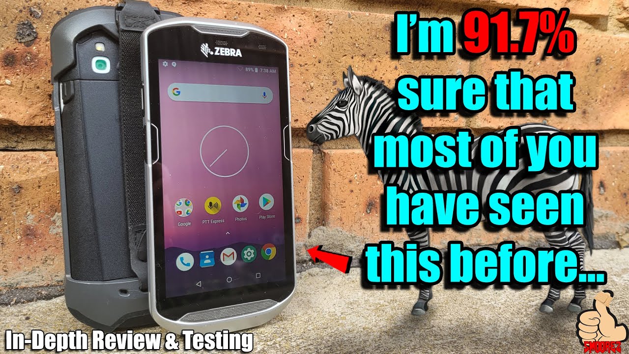 Testing the ZEBRA TC51 Barcode Scanner - I am pretty sure you've seen this device before...
