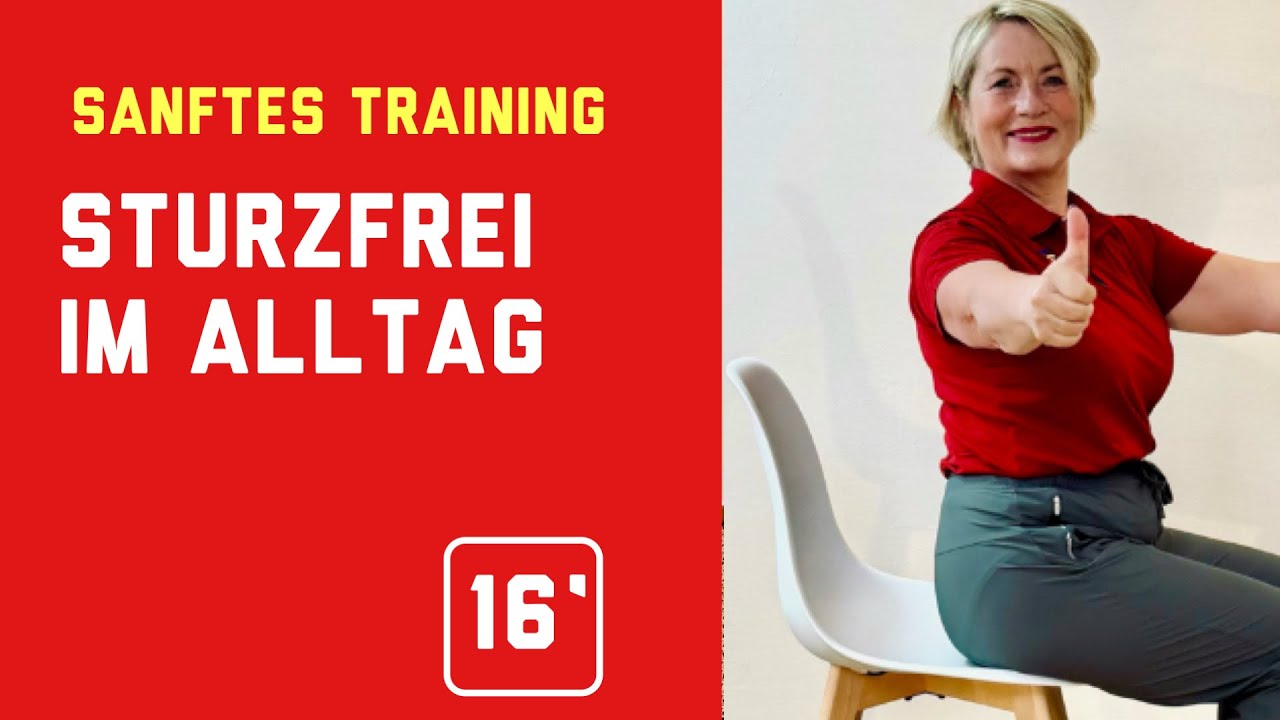 Sturzprävention ab 60 – Übungen für mehr Sicherheit & Gleichgewicht 🙆‍♀️🪑