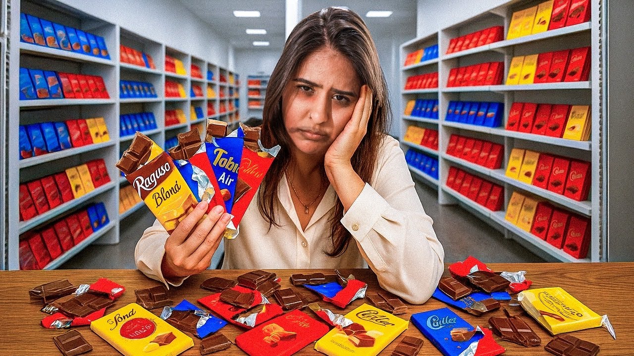 EXPERIMENTEI TODOS OS CHOCOLATES DA SUIÇA