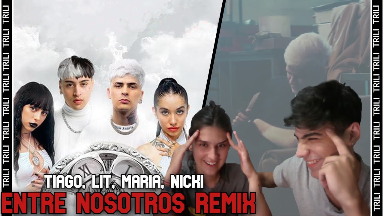 REACCIÓN a  Entre Nosotros REMIX (Video Oficial) *CON MI HERMANA*