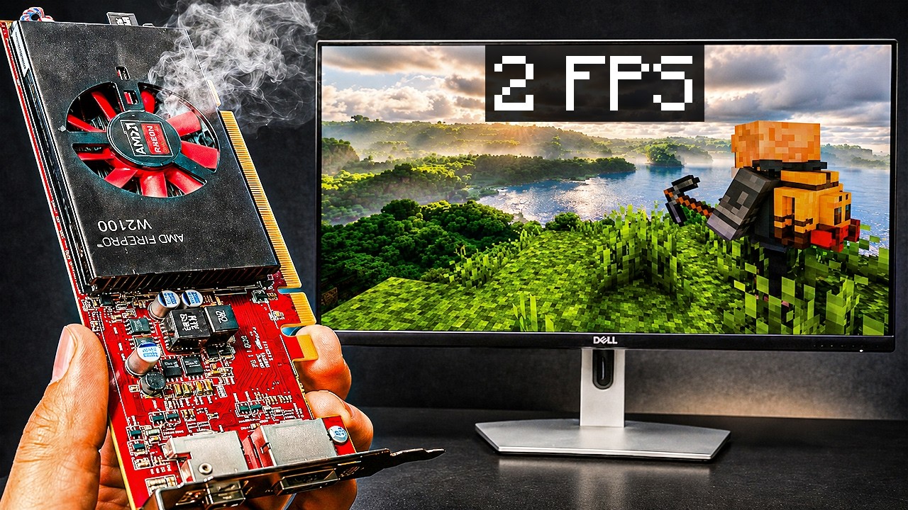 Сможет ли самая старая видеокарта запустить шейдеры Minecraft!