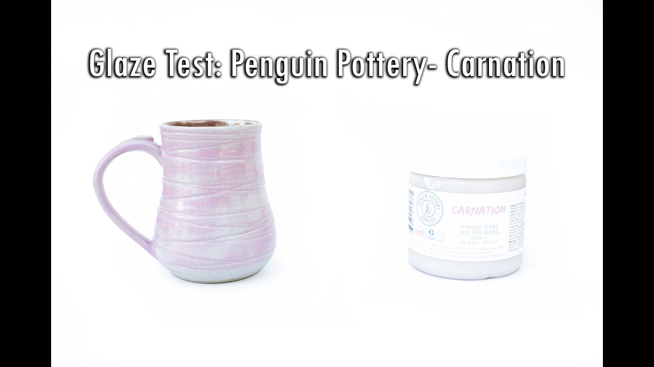 Glaze Review: Penguin Pottery Carnation | 8 Different Clays Tested | Cone 6