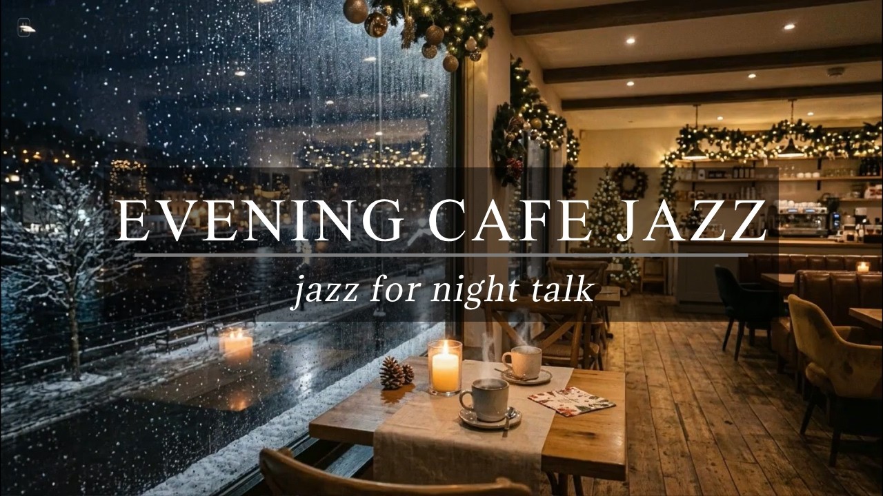 ☕ Evening Café Jazz Before Closing | Velvet Jazz
