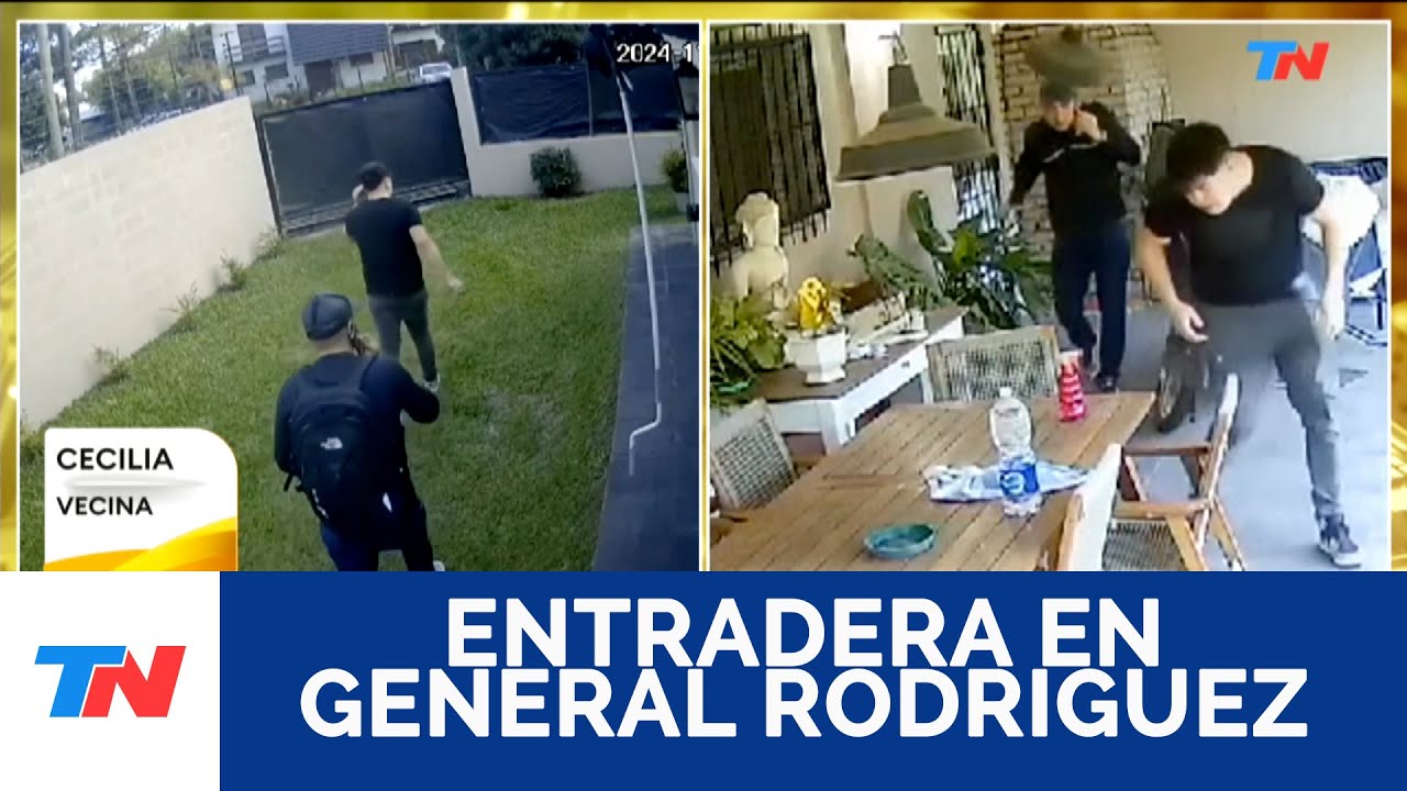 Entradera en General Rodriguez.