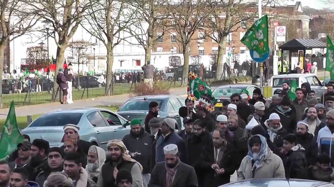 30th Annual Grand MILAD-UN-NABI ﷺ Procession Juloos LONDON 02 Feb 2014 | Mawlid - Mufakkir-e-Islam
