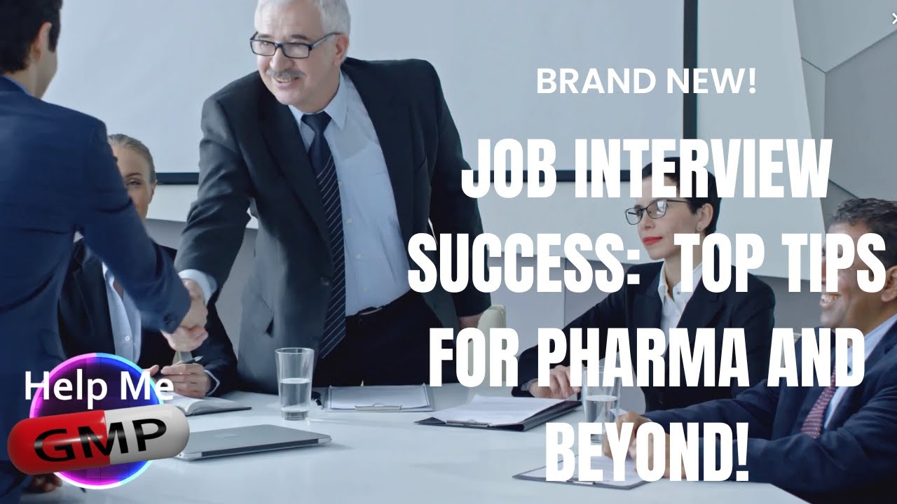 Job Interview Tips for Pharma | How to Stand Out in GMP, Quality & Manufacturing @HelpMeGMP