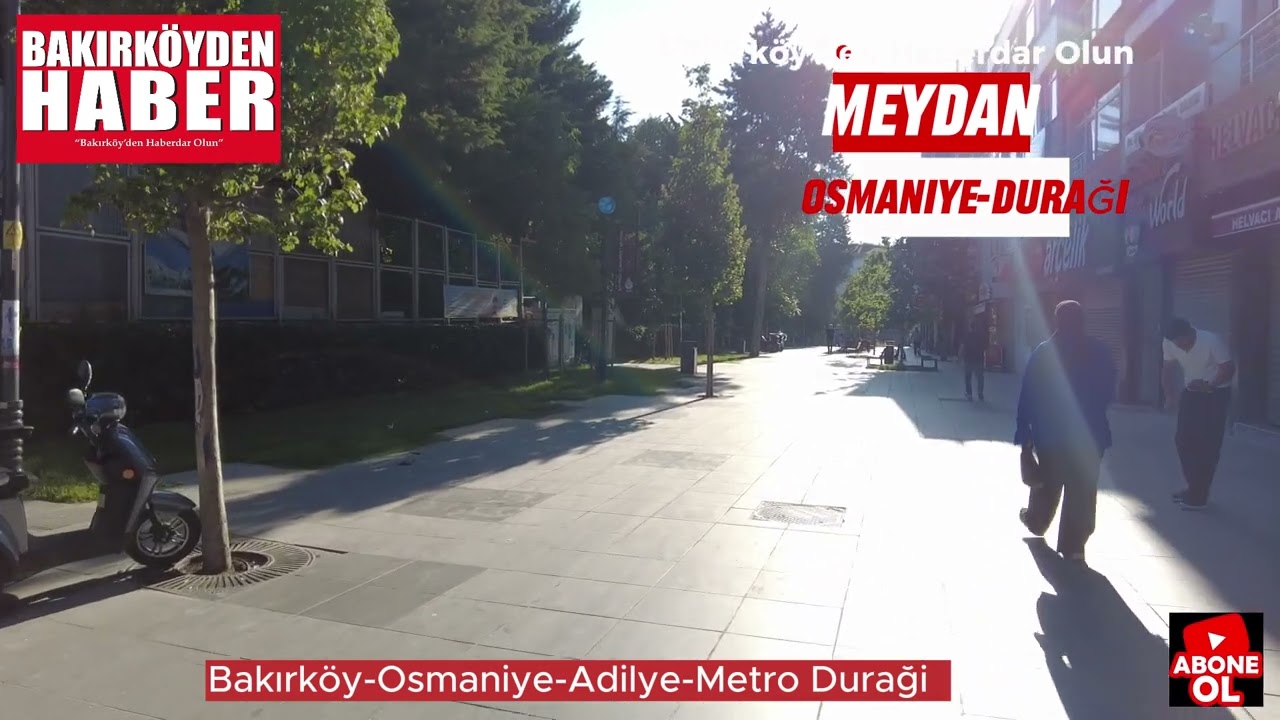 Bakırköy-Osmaniye -Metro-Adliye-Pazara Otobüs Nerden Kalkıyor