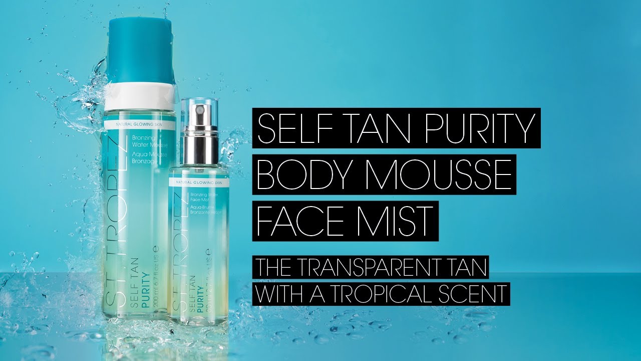 How To Apply Self Tan Purity Bronzing Water Mousse & Face Mist
