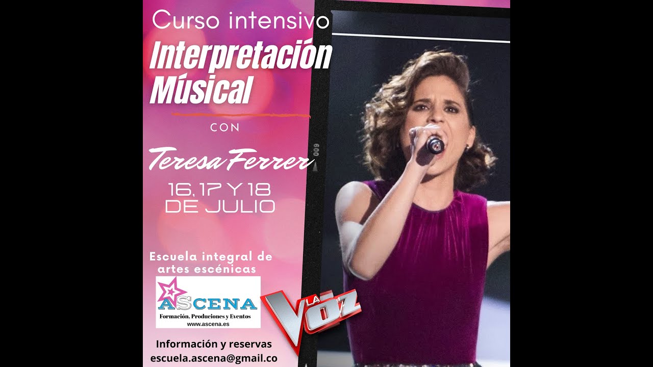 Curso Intensivo de interpretacion musical. Ascena.