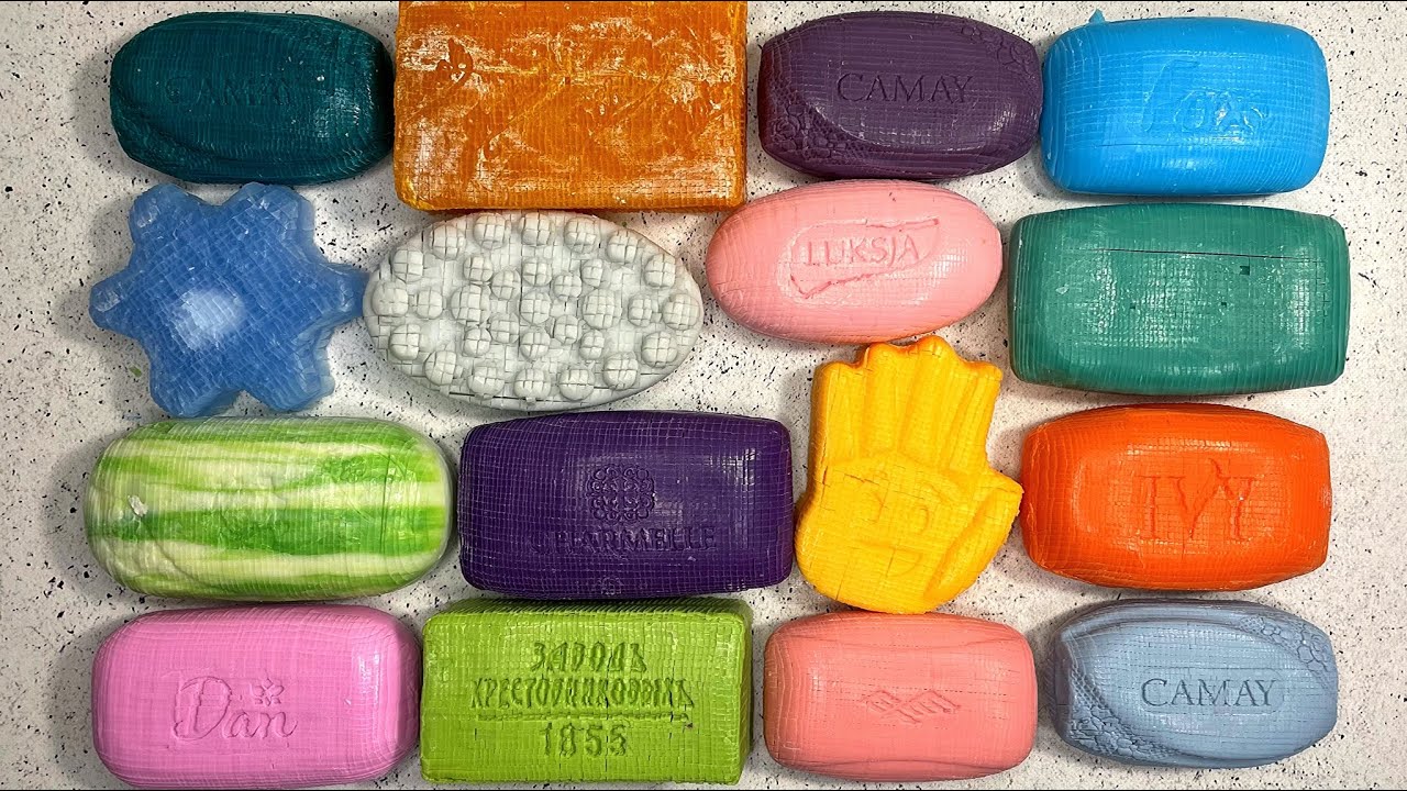 Soap Cubes! Asmr Soap Cutting. Carving soap. Асмр резка мыла