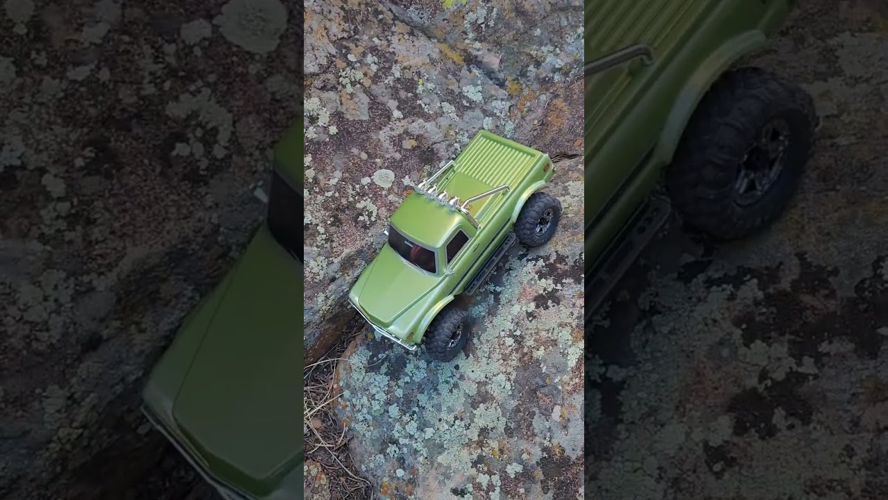 Hobbyplus cr18p evo v2 convoy vs. FMS fcx24 brushless!
