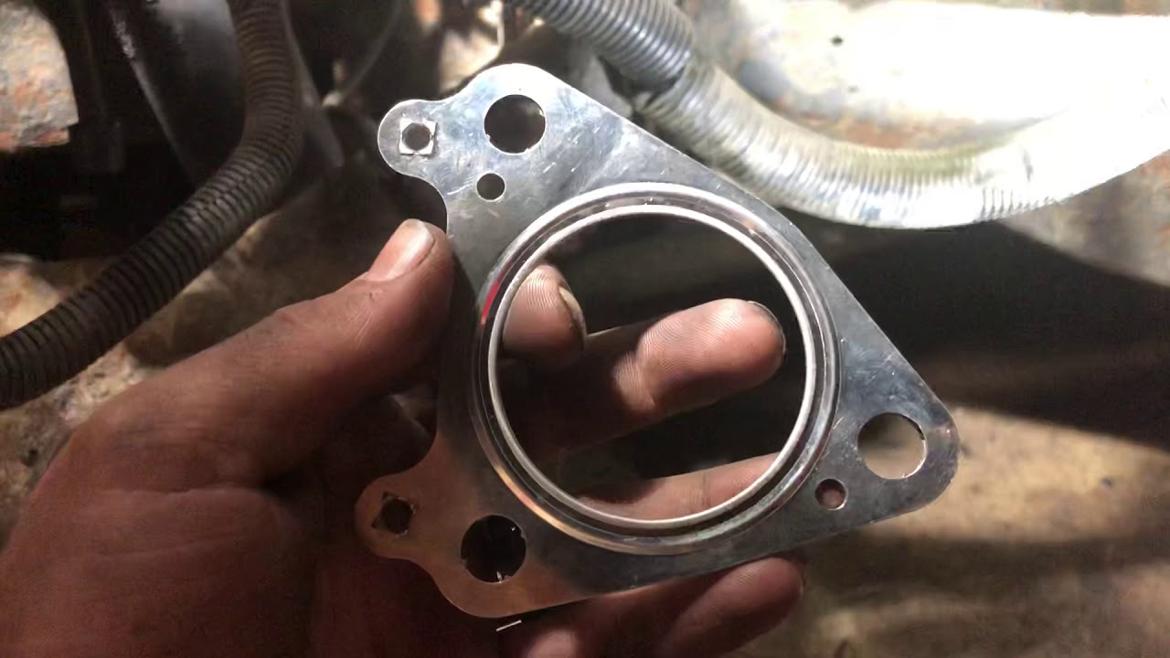 Duramax up pipe gasket orientation