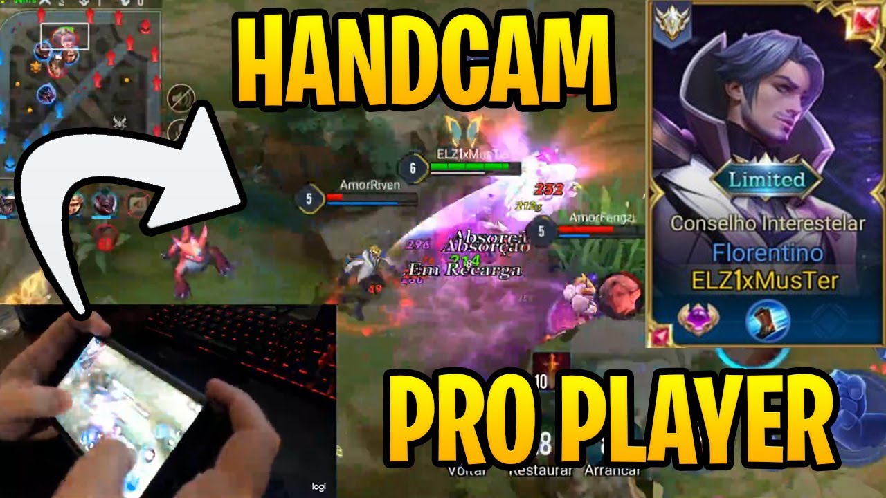 MELHOR FLORENTINO LATAM! HANDCAM PRO GAMEPLAY