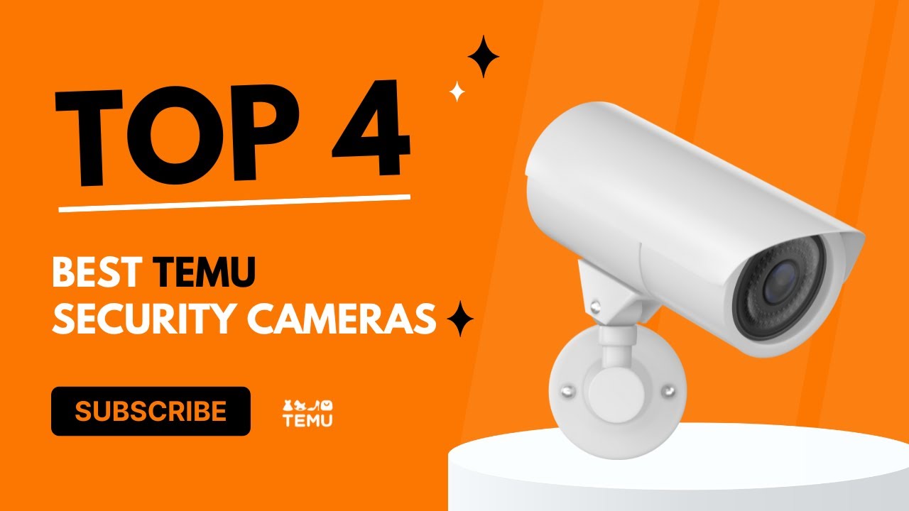 🚀 BEST TEMU SECURITY CAMERAS  | TOP 4
