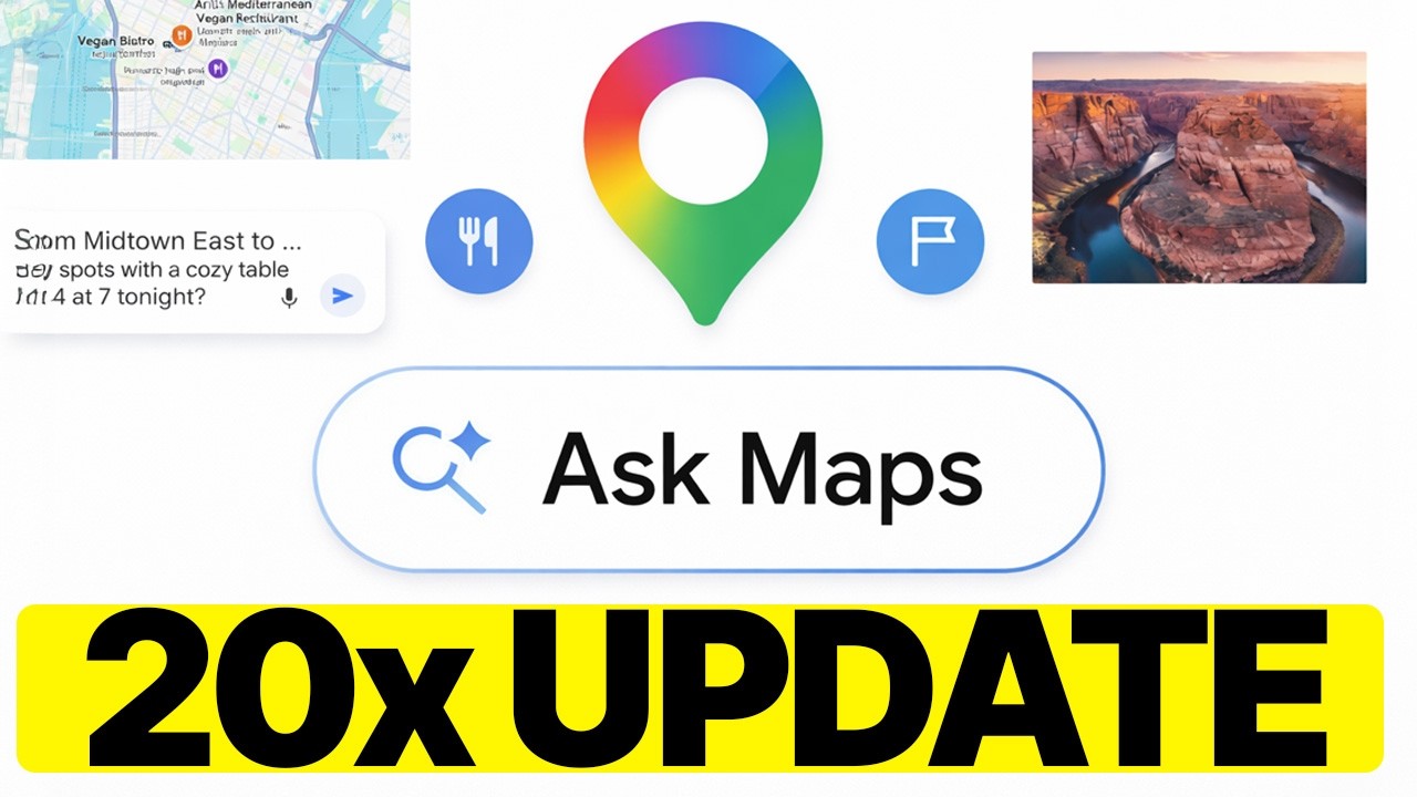 Google Maps AI: самое масштабное обновление за всю историю.