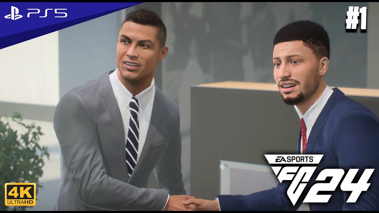 EA Sports FC 24 Real Madrid Manager Career Mode - Ronaldo Came Back To Family?? Live 🔴#1
