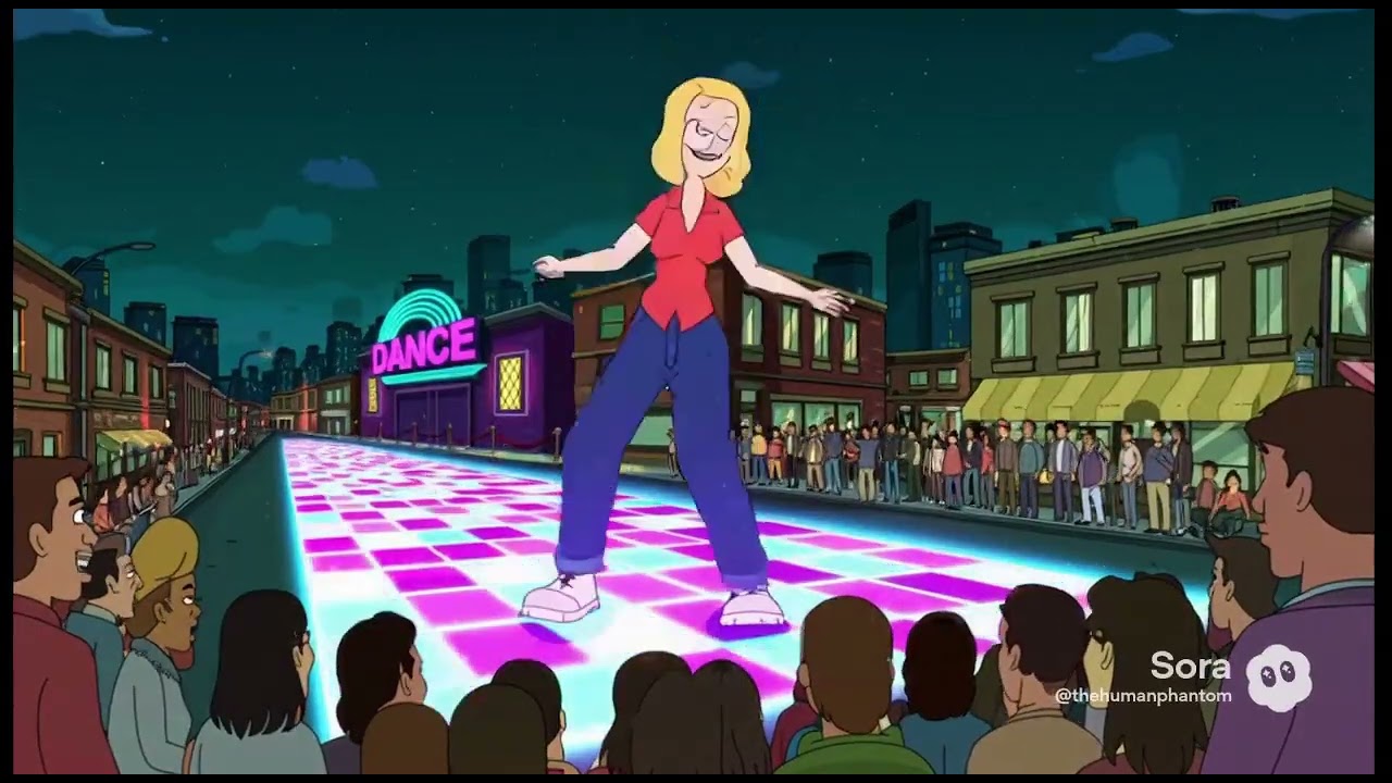 Giantess Beth's Dance Party