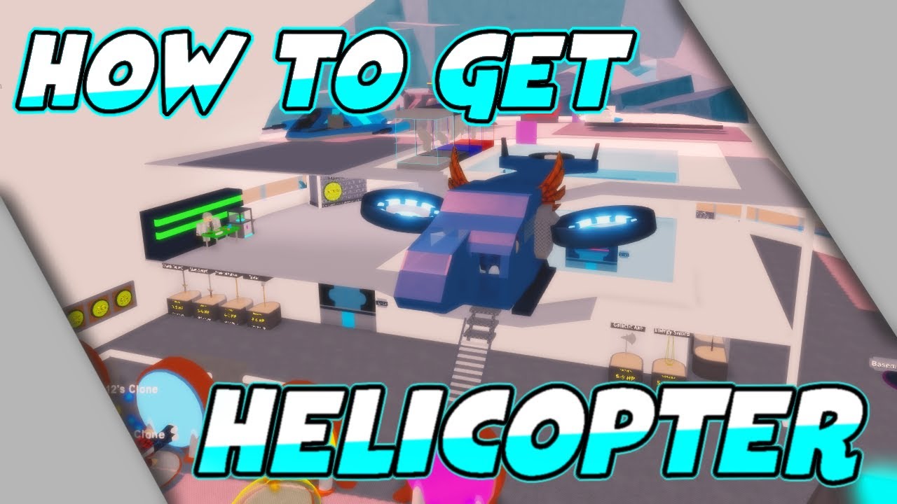 How to get Helicopter in Clone tycoon 2 (Updated Version)