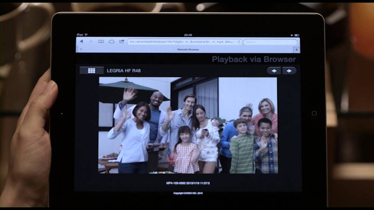 Canon Legria Wi-Fi