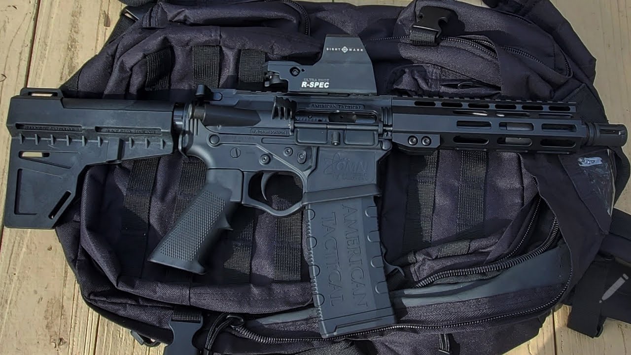 Пистолет American Tactical Omni Hybrid 5.56x45 и 223 | New Cop ARP American Tactical Omni 7.5