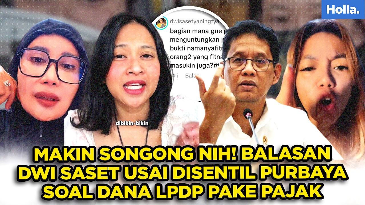 MAKIN SONGONG NIH! BALASAN DWI SASETYANINGTYAS USAI DISENTIL PURBAYA SOAL DANA LPDP