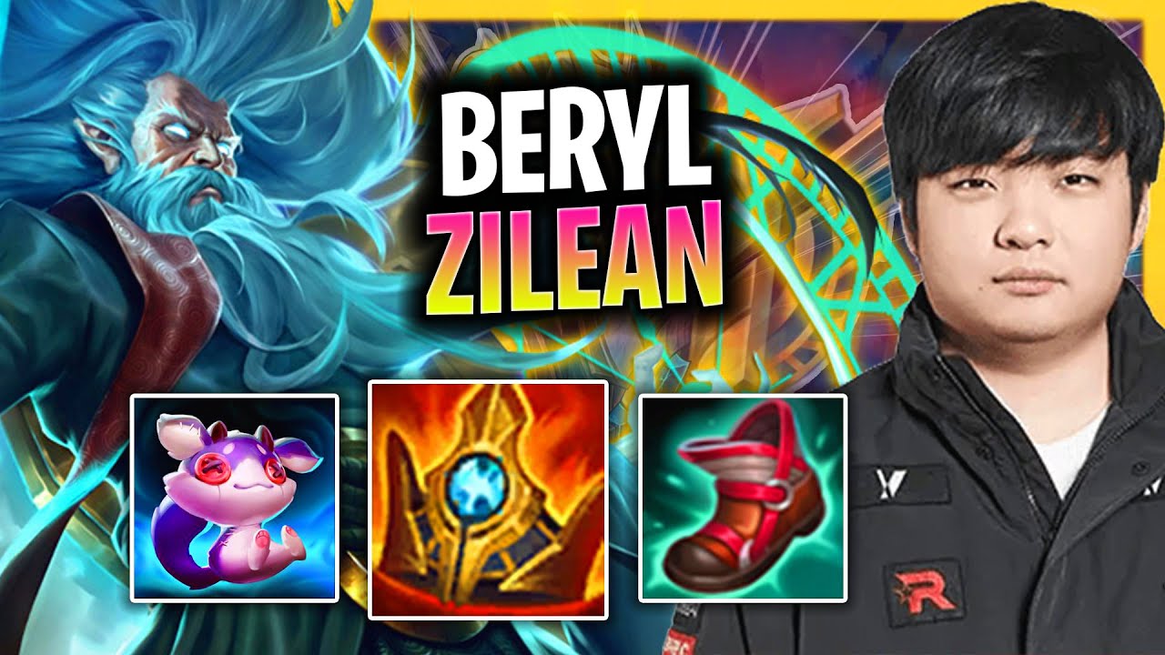 BERYL IS READY TO PLAY ZILEAN! | KT Beryl Plays Shen Support vs Bard!  Season 2024