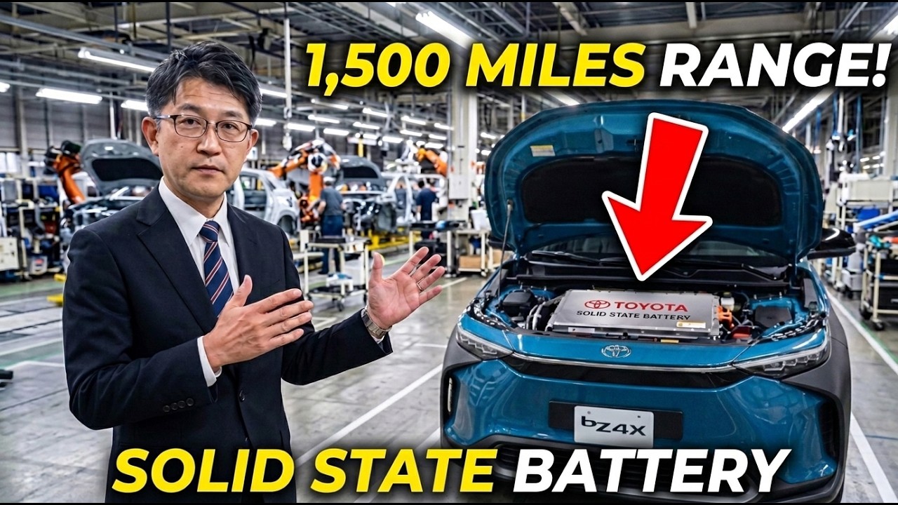 Toyota's CEO Just EXPOSED the 1,000-Mile Solid-State Battery That Ends The EV War