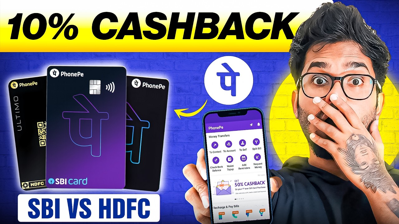 Сравнение кредитных карт HDFC и SBI PhonePe (Black/Purple против Ultimo/Uno Rupay): подача заявки...