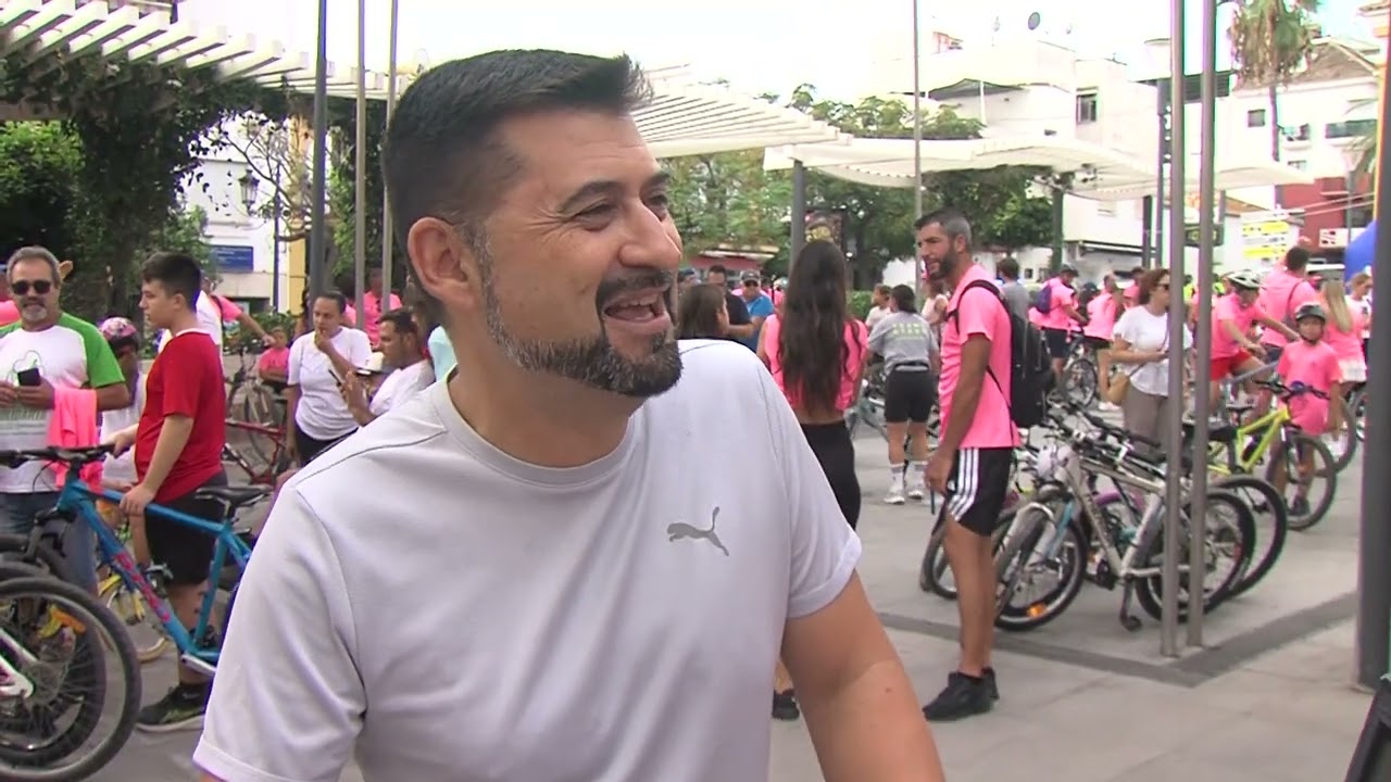 DÍA DEL PEDAL SAN PEDRO Y SALIDA CLUB CICLISTA MARBELLA AL ROCÍO