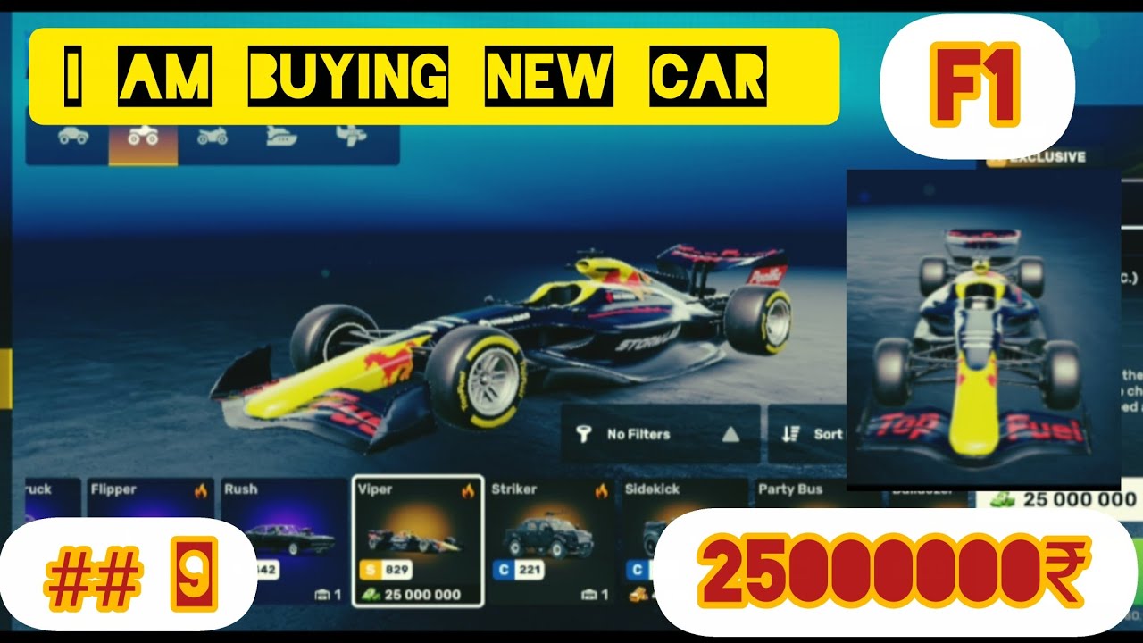 I am buying new car 2500000₹🚨 F1 CAR. The superspeed car 999/- #flexcity #gaming pheonix gamer 