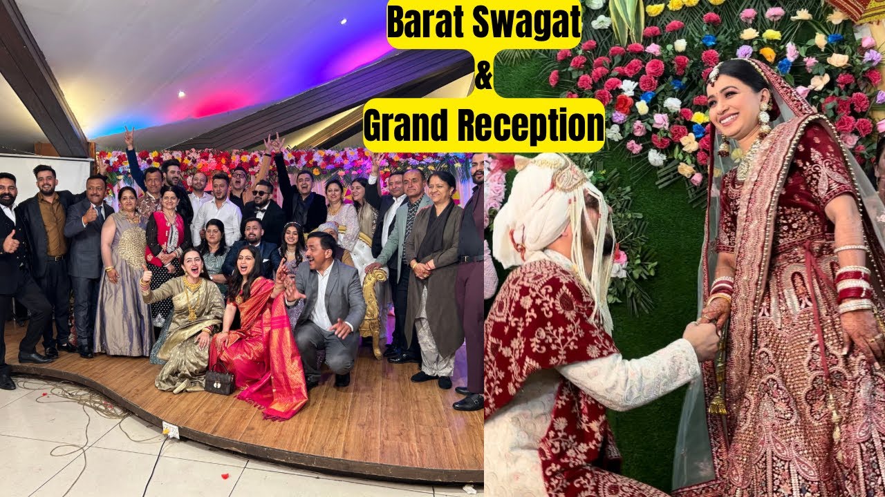 Barat le kar hum chale apni Bhabhi ko lene 🥳🥰 Grand Reception mai mila Surprise pe Surprise 🤩🥹