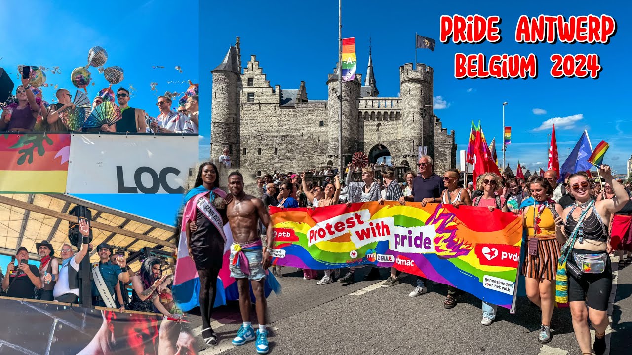 Pride Antwerp Belgium 2024 | VLOG |