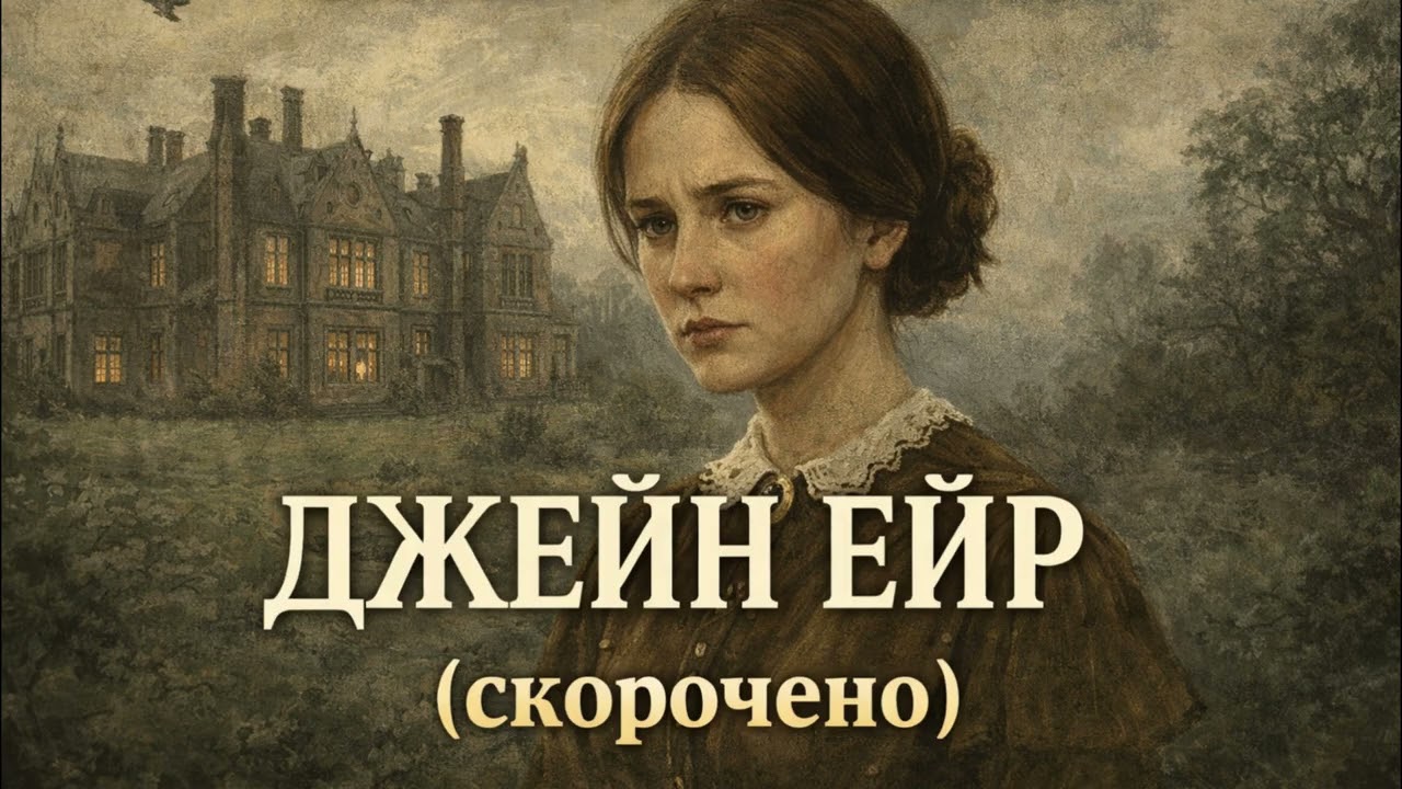 Джейн Ейр.Шарлотта Бронте (скорочено).Аудіокнига українською.