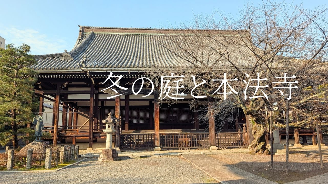 京都・本法寺│静かな境内と庭園