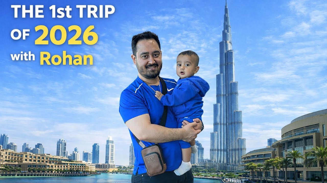 First Trip of 2026 🇦🇪 | Visiting Dubai with Family | Dubai Vlog