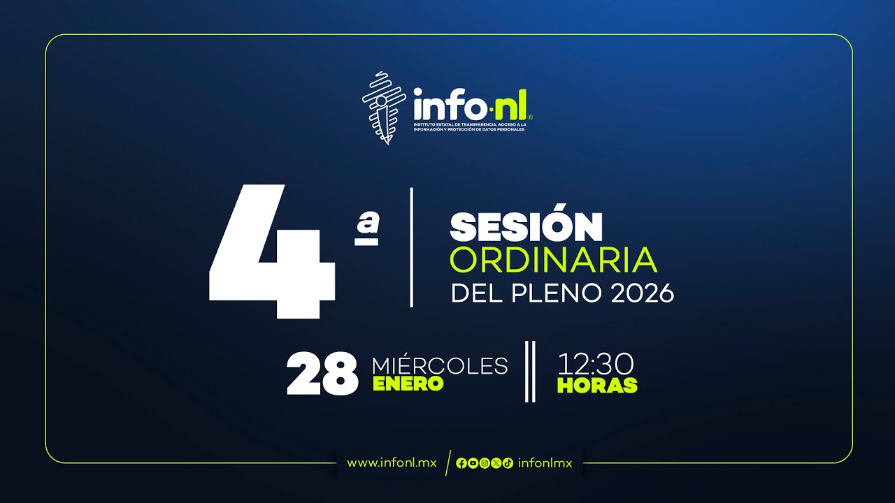 4a Sesión Ordinaria del Pleno 2026