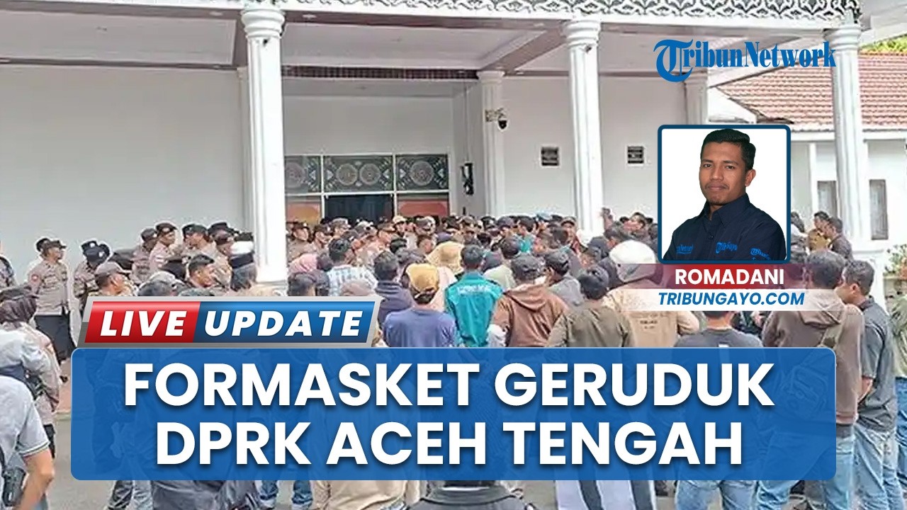 Formasket Geruduk DPRK Aceh Tengah, Desak Bupati Hadir Terima Tuntutan Massa