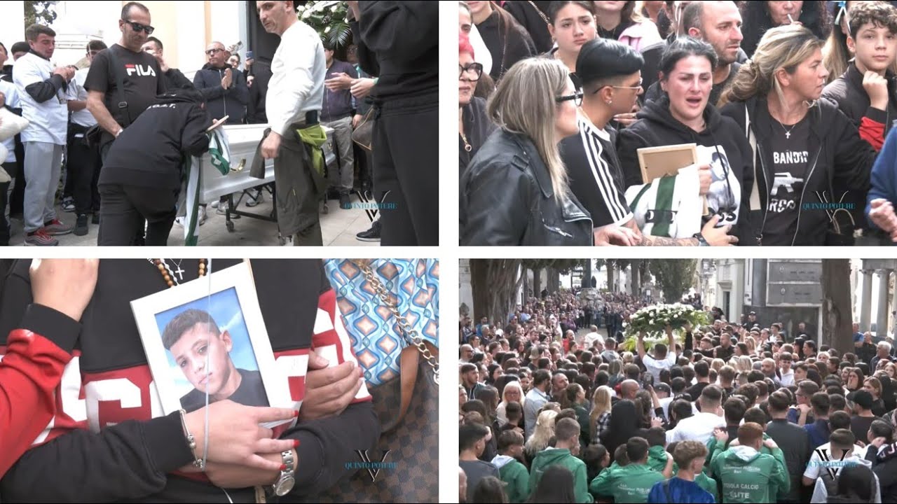 Rabbia e dolore al funerale blindato: 