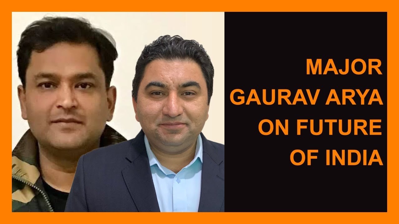 Major Gaurav Arya Speaks on Future of India with Qamar Cheema