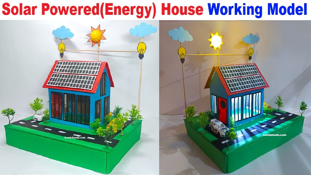 Solar Power Working Model for Science Exhibition | Renewable Energy DIY 2026 - howtofunda