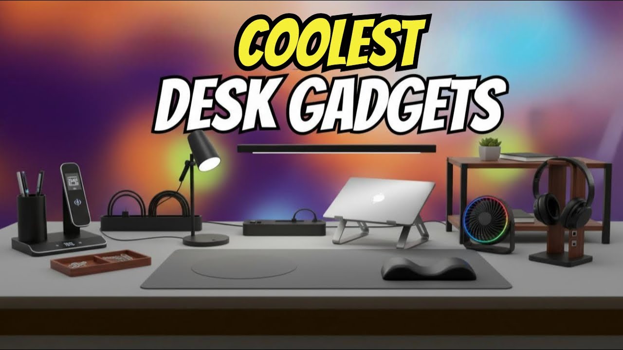Desk Gadgets That Make Work Feel Less Like Work