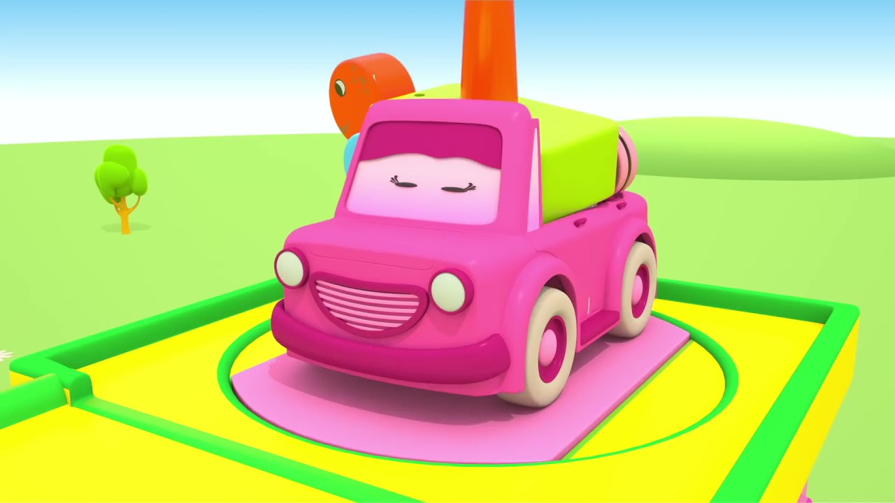 Car cartoons for kids & Cars cartoon for children - Fun with colors and numbers