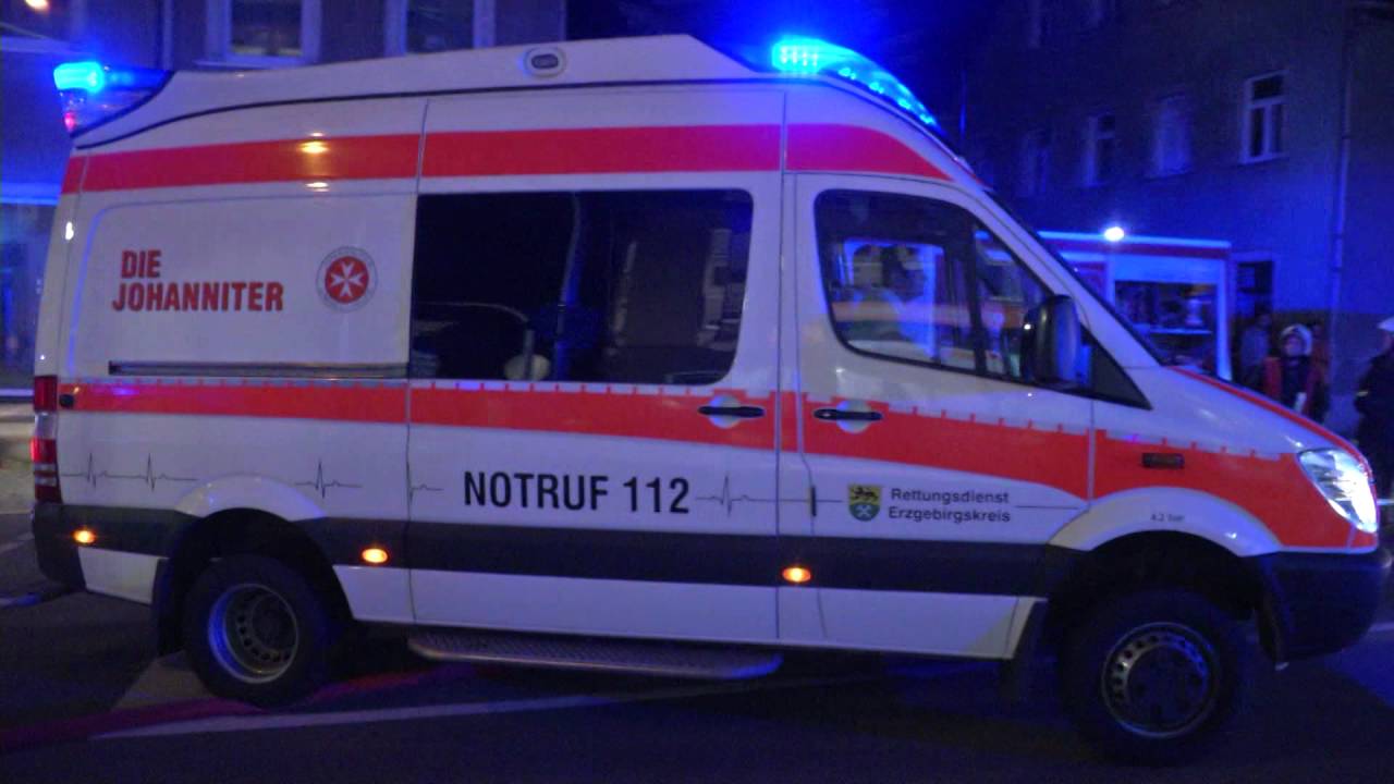 Elf Verletzte bei Brand in Ehrenfriedersdorf