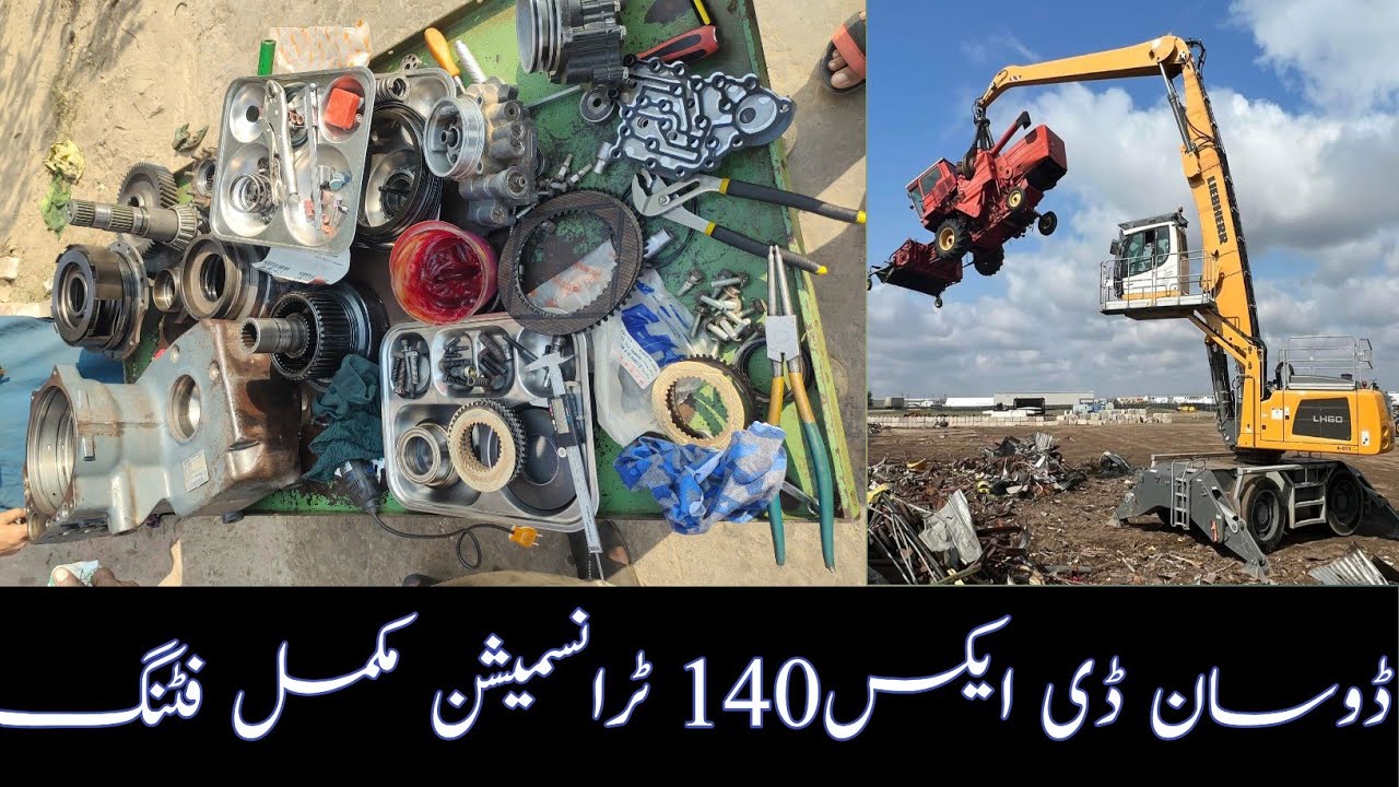 Dx doosan 140 Tarnsmishen fitting //Restoration tranmishen zf doosan//transmishe full video by mub