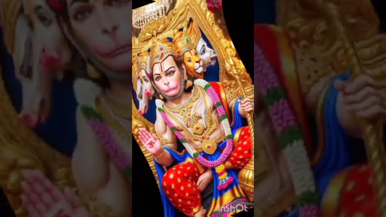 🕉️ Hanuman Stuti#jai anjaneya #bhakti #devotionalsong #shortsfeed#jaishreeram#kesarinandan#anjanadri