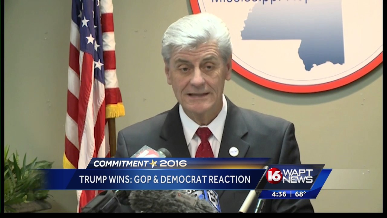 Dems and Republicans react to Trump win