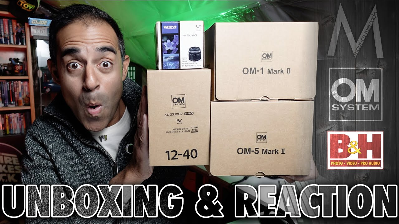 Unboxing i pierwsze reakcje system&oacute;w OM System OM-1 Mark II i OM-5 Mark II | Czy warto zainwestow...
